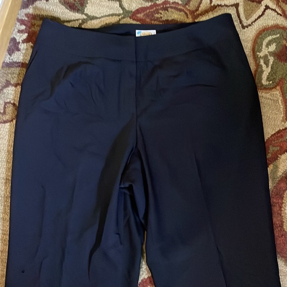 Vtg TALBOTS Size 16W Italian Wool Quality Stretch Dress Career Black Lined NWOT - Picture 6 of 14